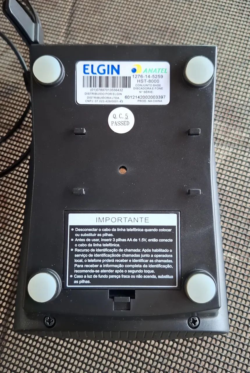 Telefone Fixo com Headset Elgin HST-8000 com Visor - Foto 3