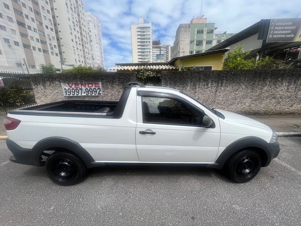 Fiat Strada Working Hard 1.4 Fire Flex 8V CS 2018 - Foto 5