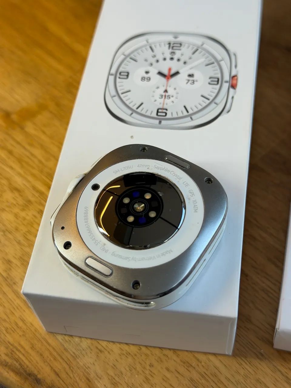 Samsung Watch Ultra 47mm LTE Branco  - Foto 5