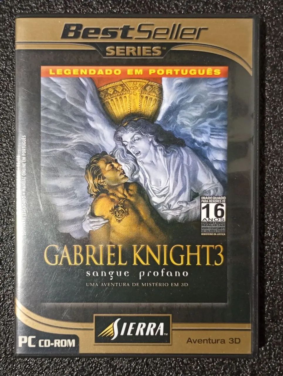 Gabriel Knight 3 PC semi-novo 