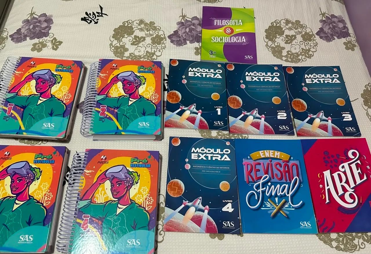 Livros Pré Vestibular (TODOS = 100 REAIS) - Foto 3