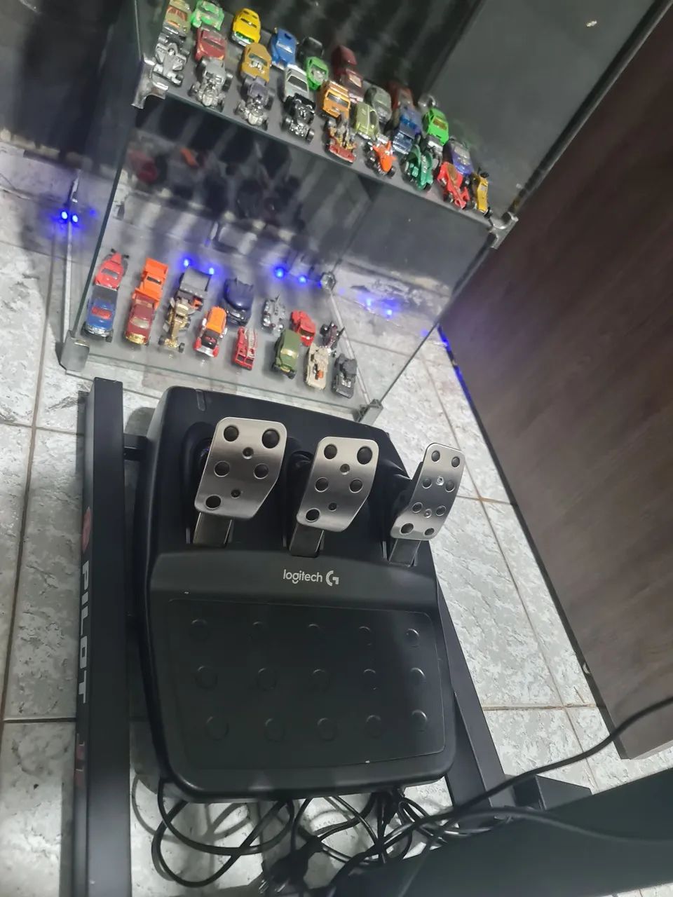 Volante logitech g920 com suporte - Foto 5