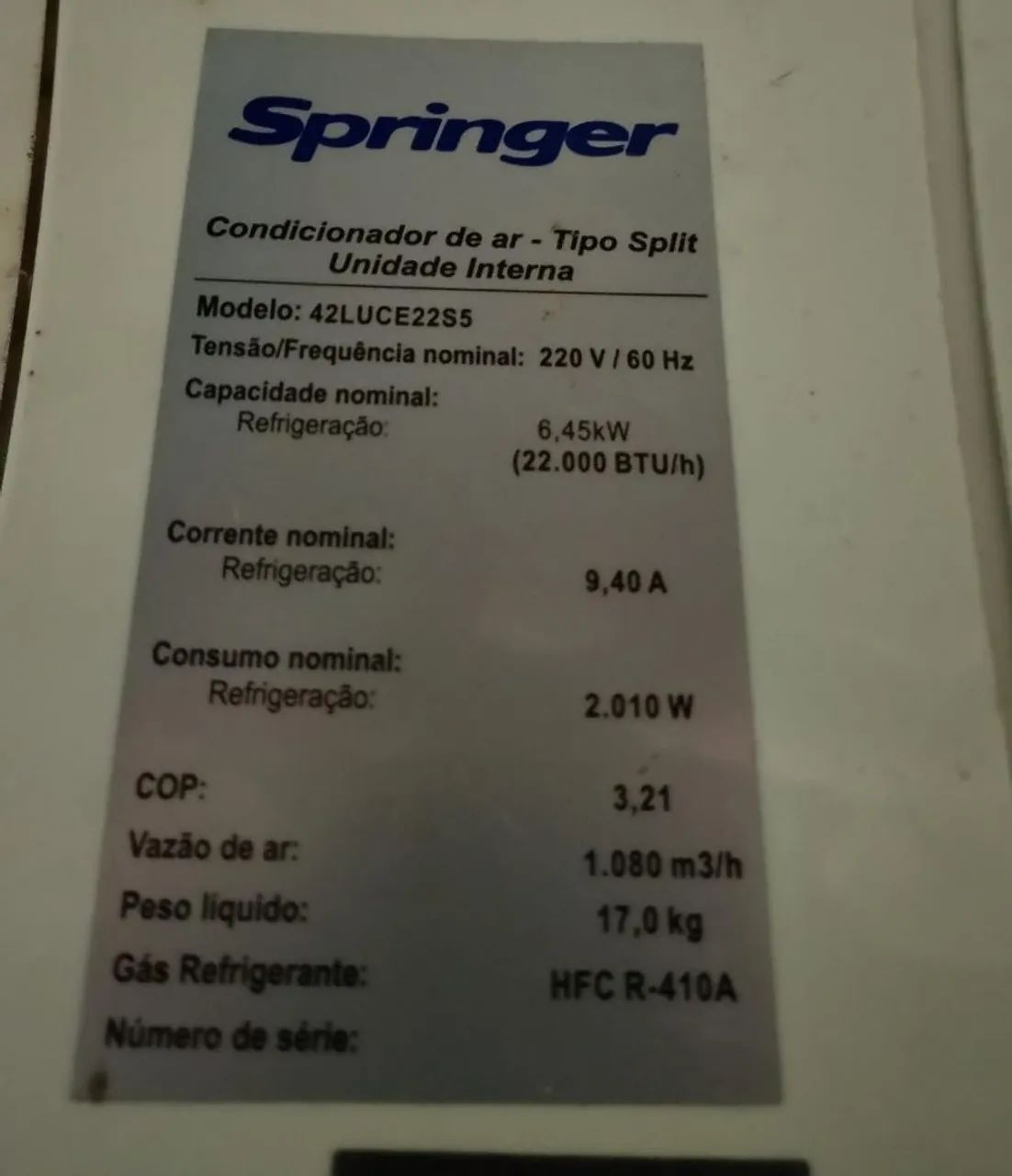 Ar condicionado 22 btus - Foto 5