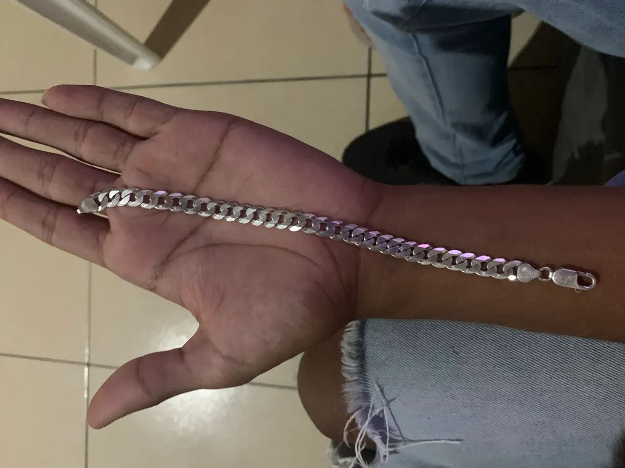 Pulseira de prata - Foto 2