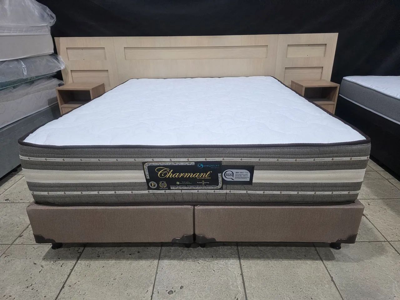 Cama box Queen TOP