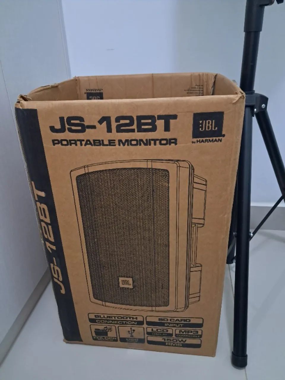 JBL JS-12BT | Caixa Amplificada Ativa - Aparelhos de Som - Jardim
