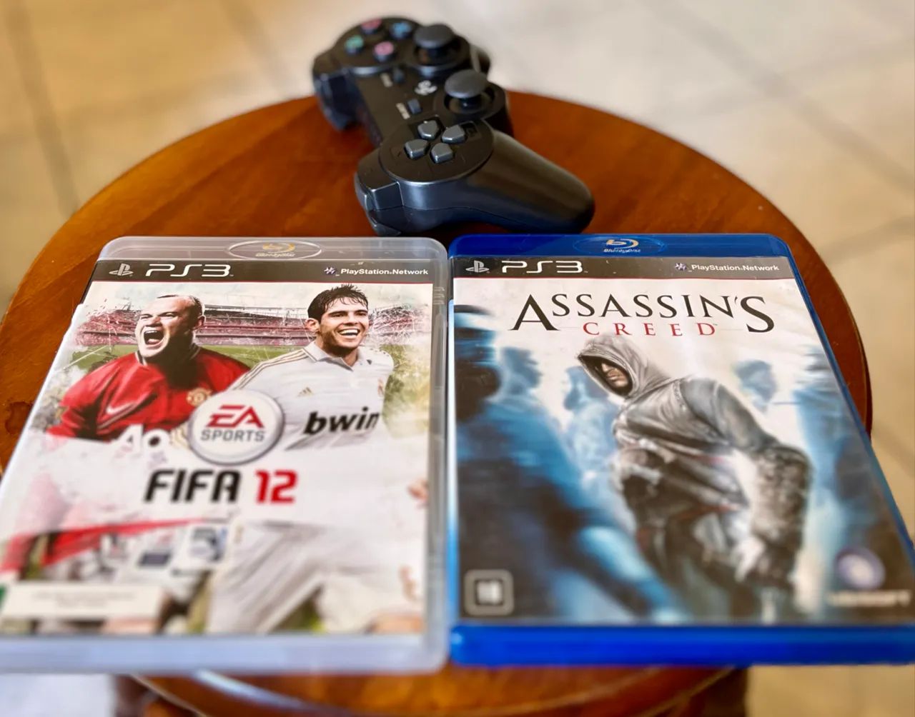 PlayStation 3 Slim + controle + 2 jogos - Foto 4