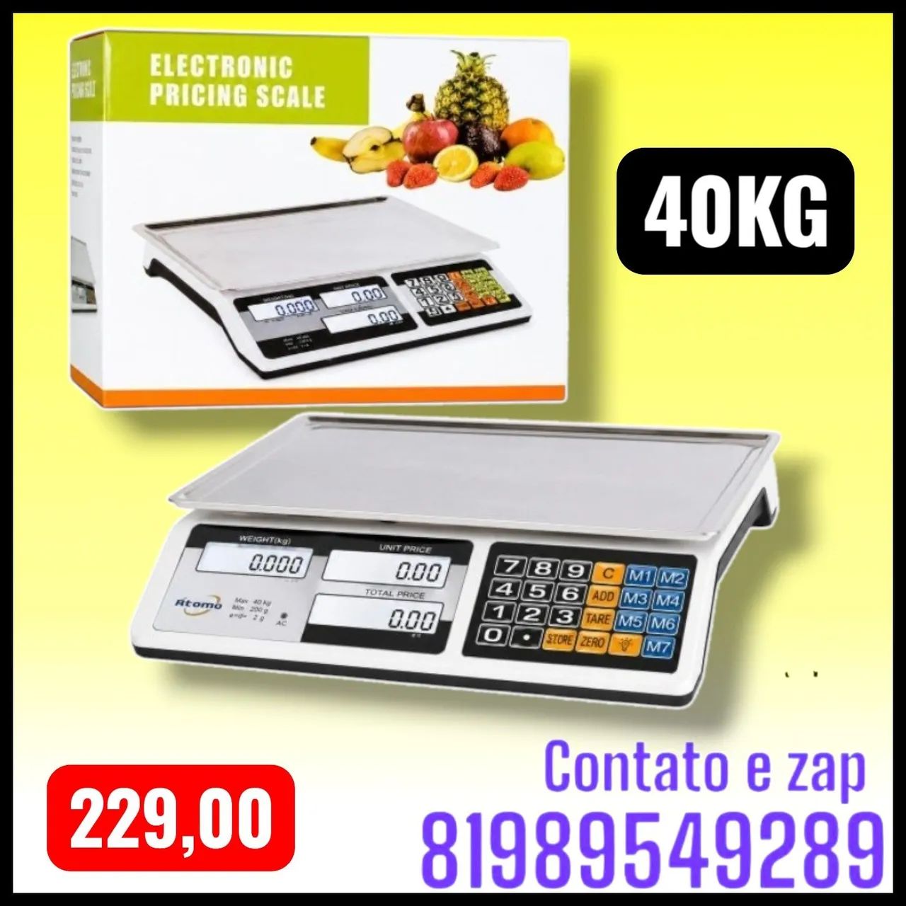 Balança comercial 40kg