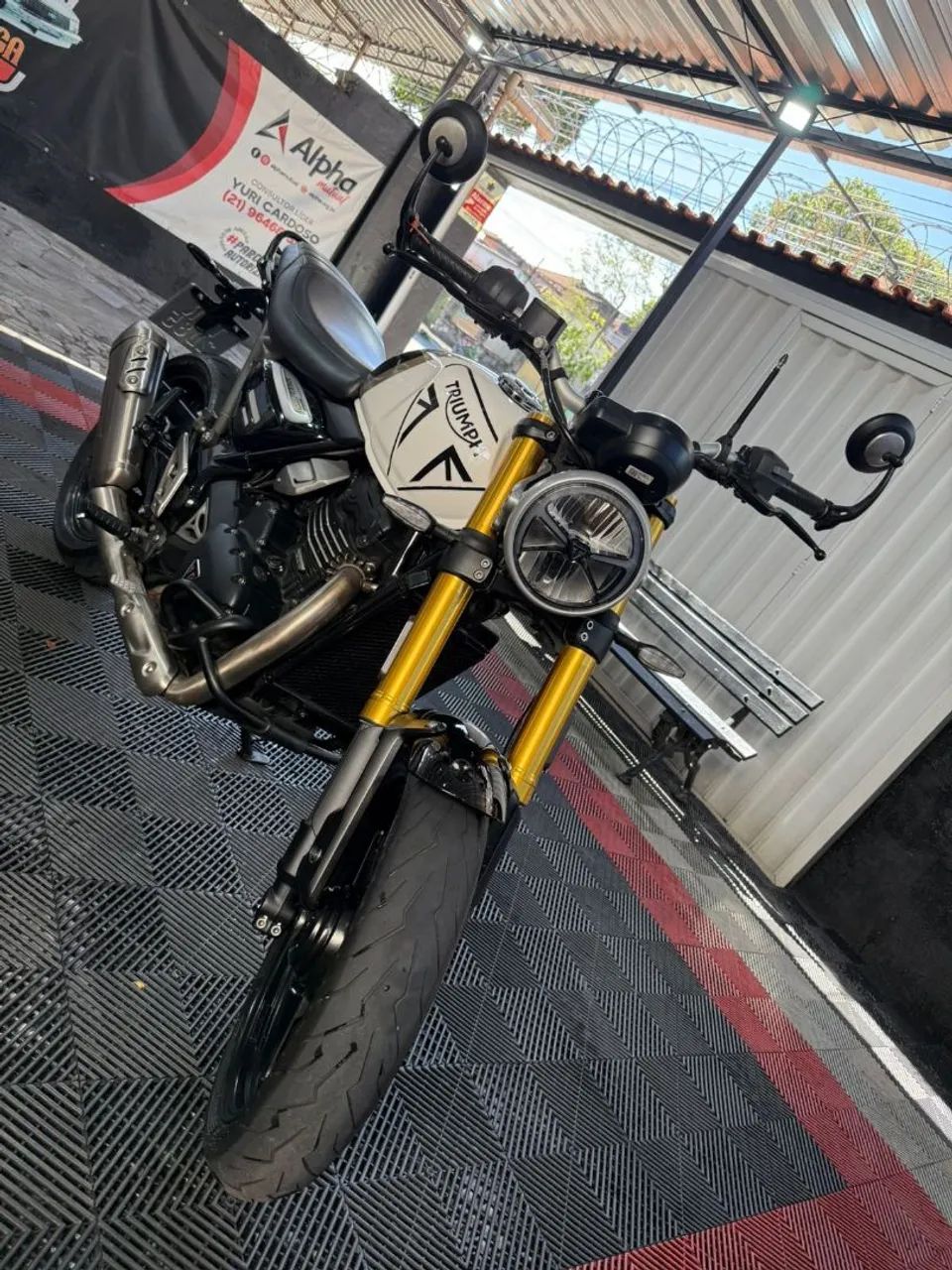 Triumph 400 speed - Foto 5