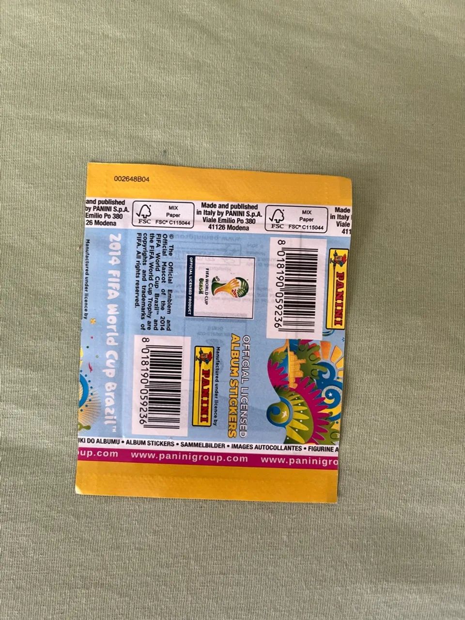 Pacote de Figurinhas Copa 2014 Panini Lacrado - Foto 2