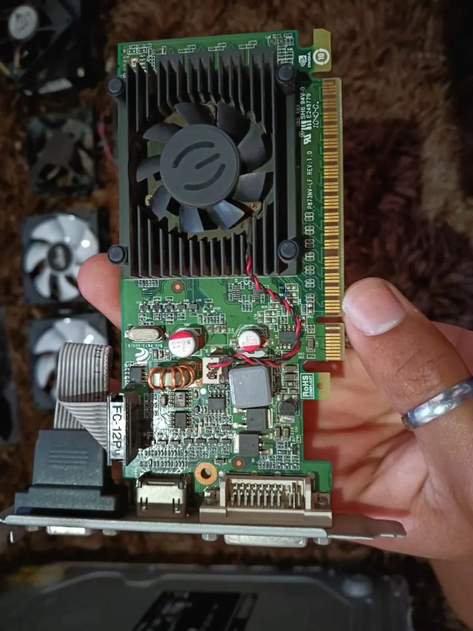 Conjunto de peças de computador 