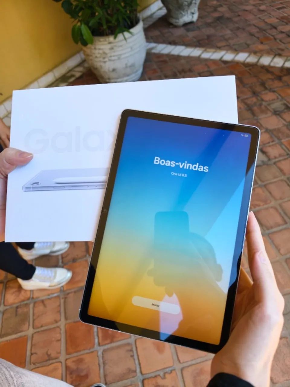 Galaxy Tab S10 Fe impecável