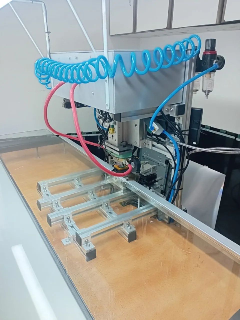 Máquina de Colagem ACF / COF TAB - Completa com Compressor + Brindes