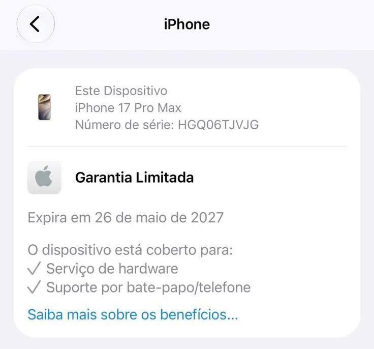 iPhone 17 pro max - até 6x no cartão sem juros! - Foto 5