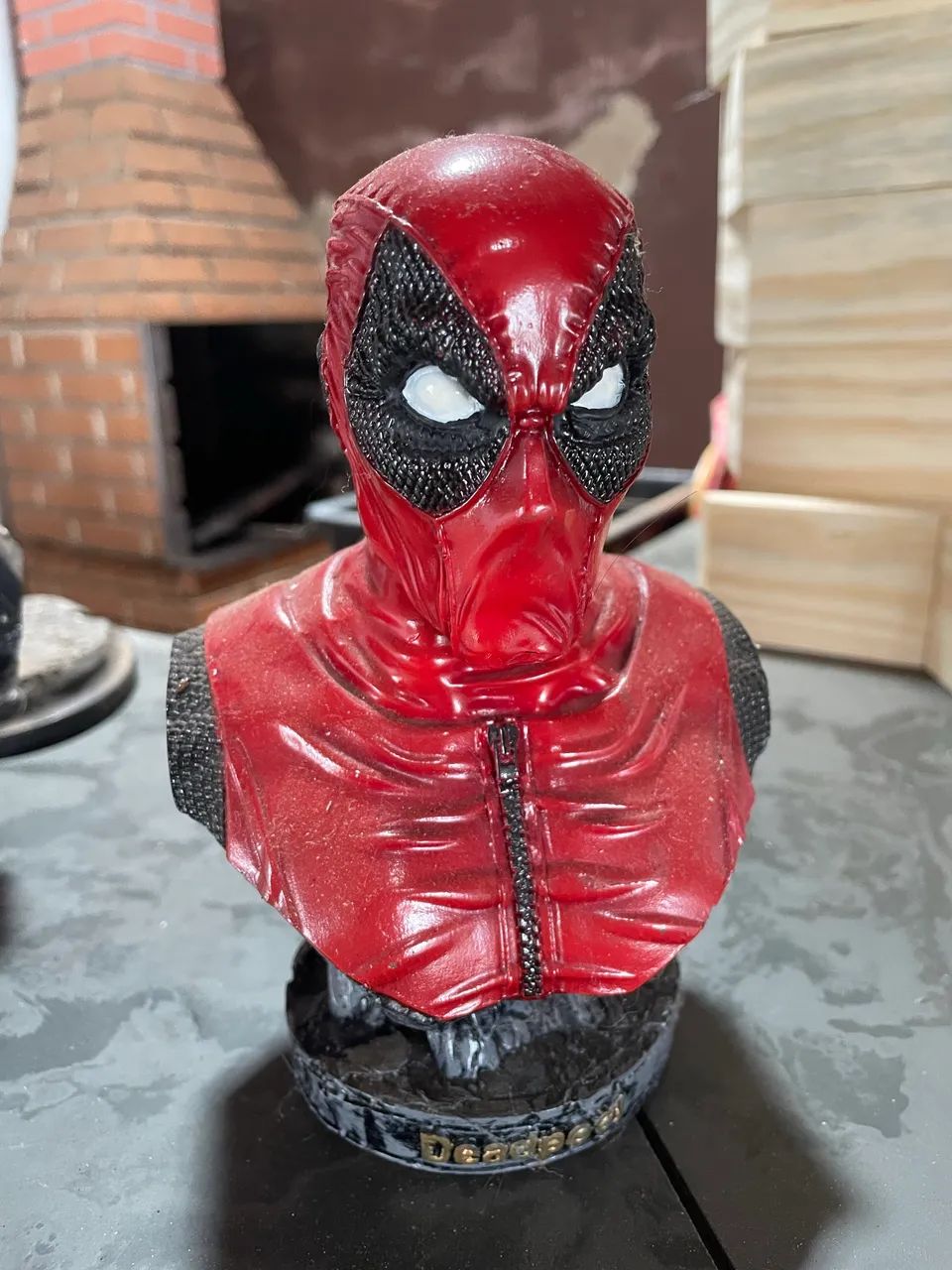 Estátua mais busto do deadpool - Foto 3