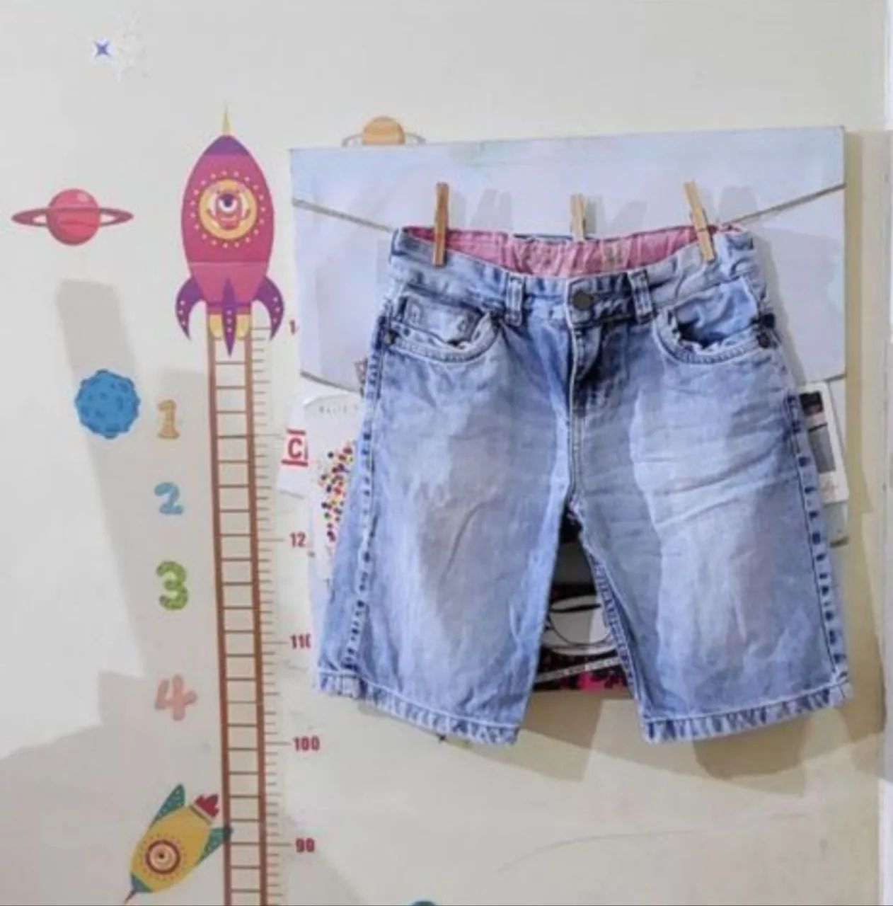 Lote roupas infantis masculina tam 10 camisas, short e mais - Foto 3