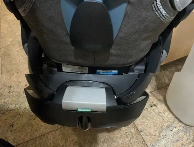 Bebê Conforto Cybex Cloud Q Plus Platinum + Base com Perna de Apoio - Foto 5