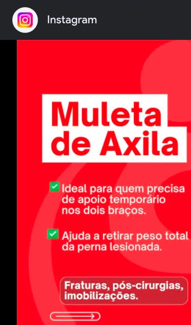 Vendo Par de Muleta
