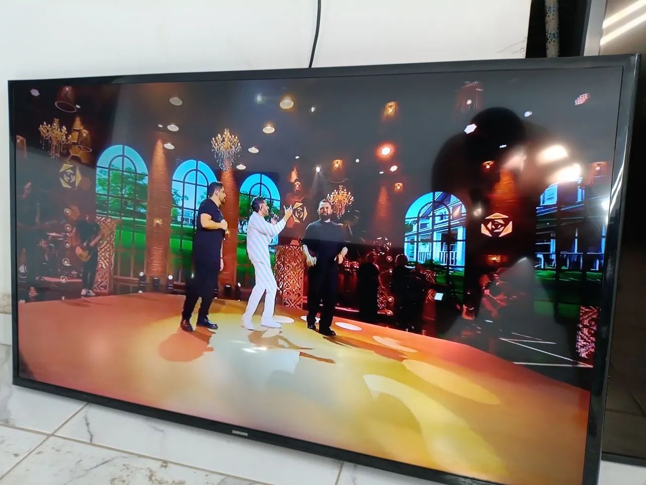 Tv 42 polegadas smart com controle e wifi 