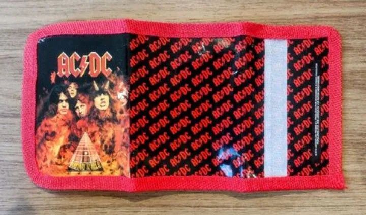 Carteira com Velcro da Banda ACDC  - Foto 3