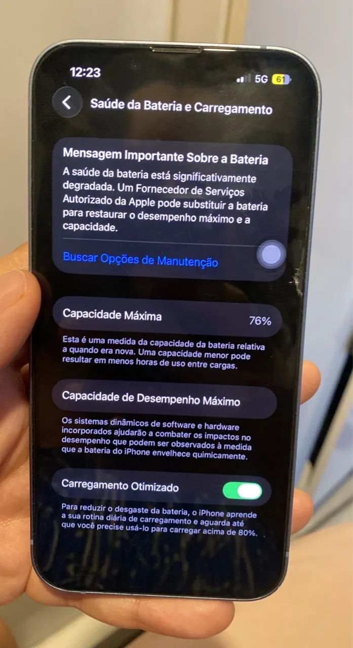 iPhone 14 Original 128gb azul - Foto 4