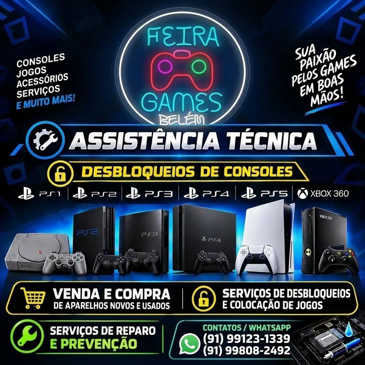 Conserto de Playstation 