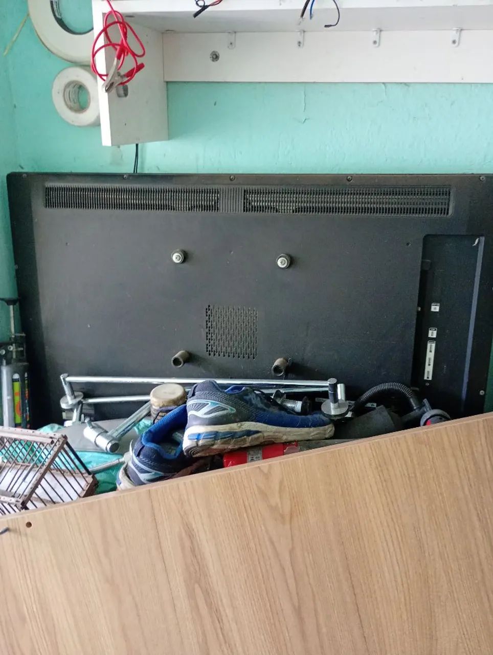 Lote de TVs para conserto  - Foto 5