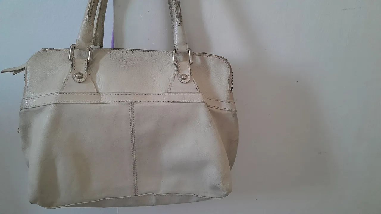 Bolsa couro Luz da Lua. - Foto 4