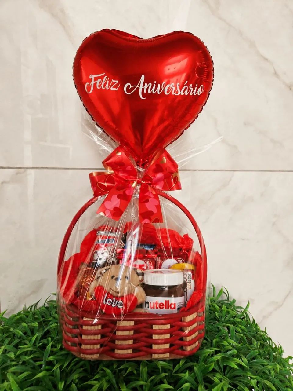 Cestas de chocolate para aniversário  - Foto 4