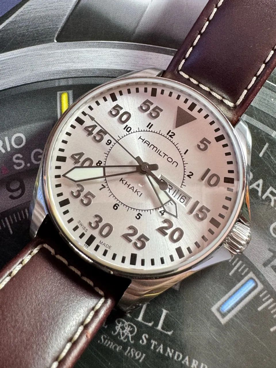 Relógio Hamilton Khaki Quartz