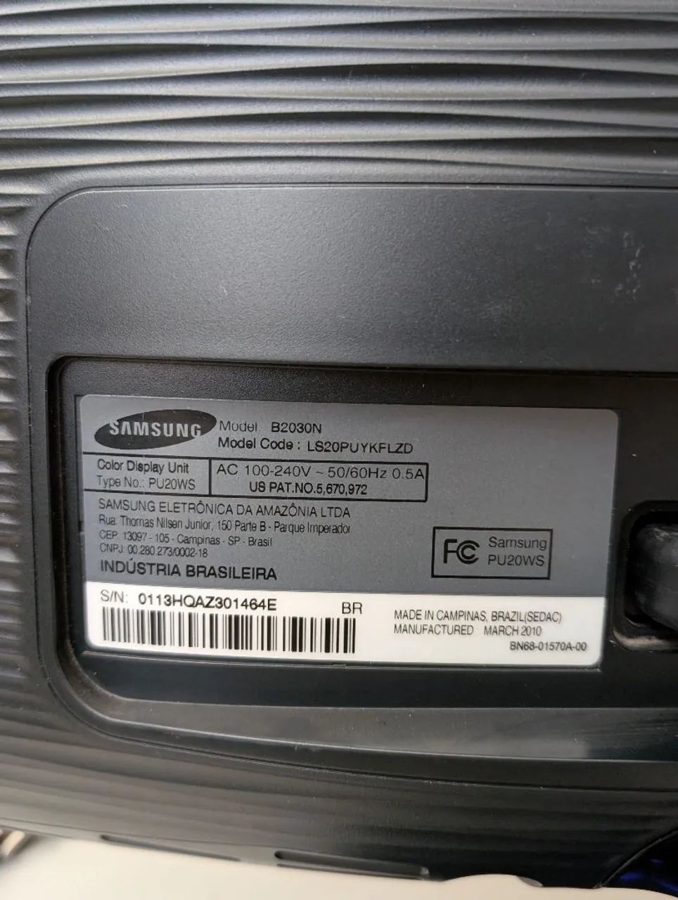 Monitor Samsung 19 VGA  - Foto 3