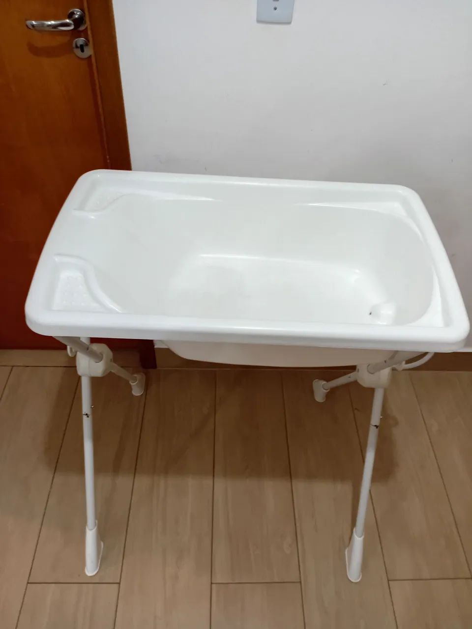 Banheira de bebê com suporte - Foto 2
