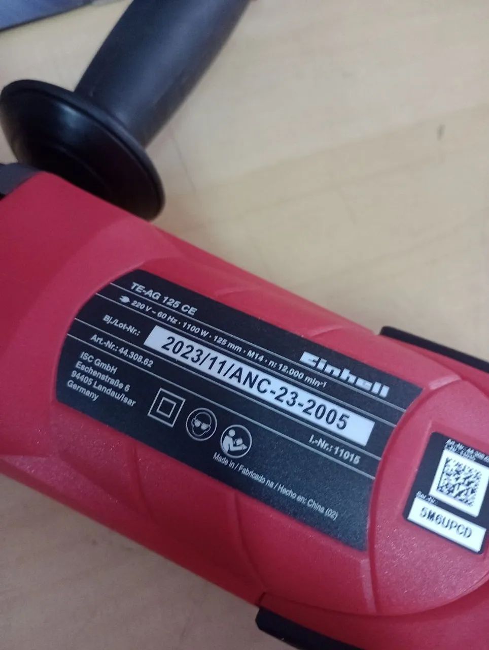 Esmerilhadeira profissional einhel nova zero imperdível  - Foto 4