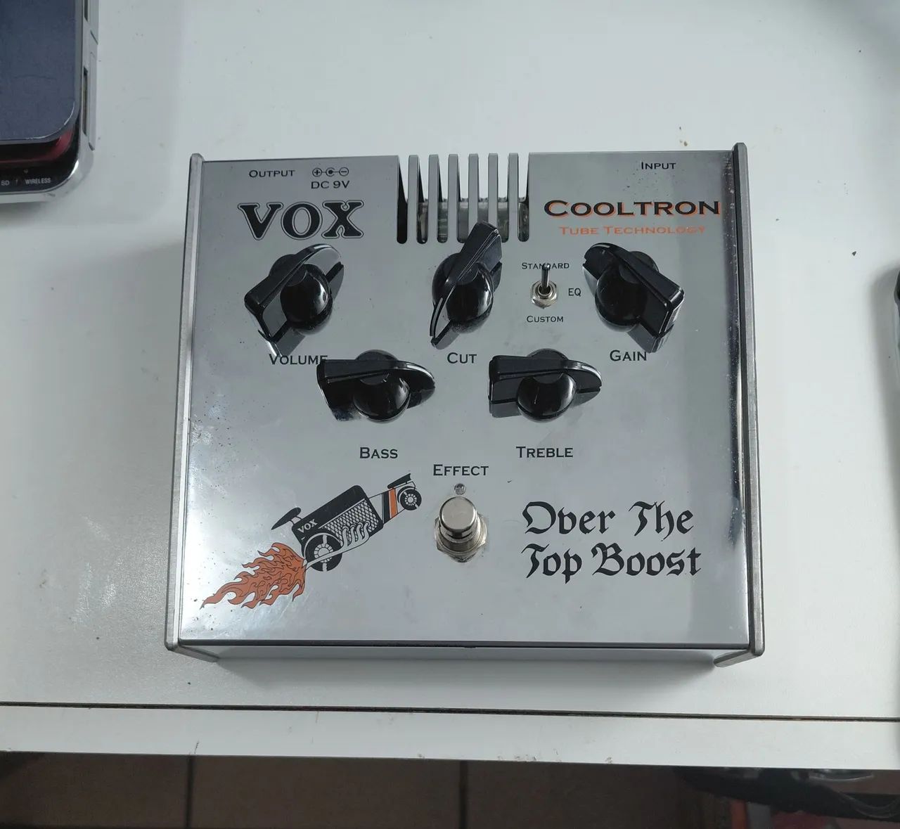 Pedal Vox Over The Top Boost valvulado