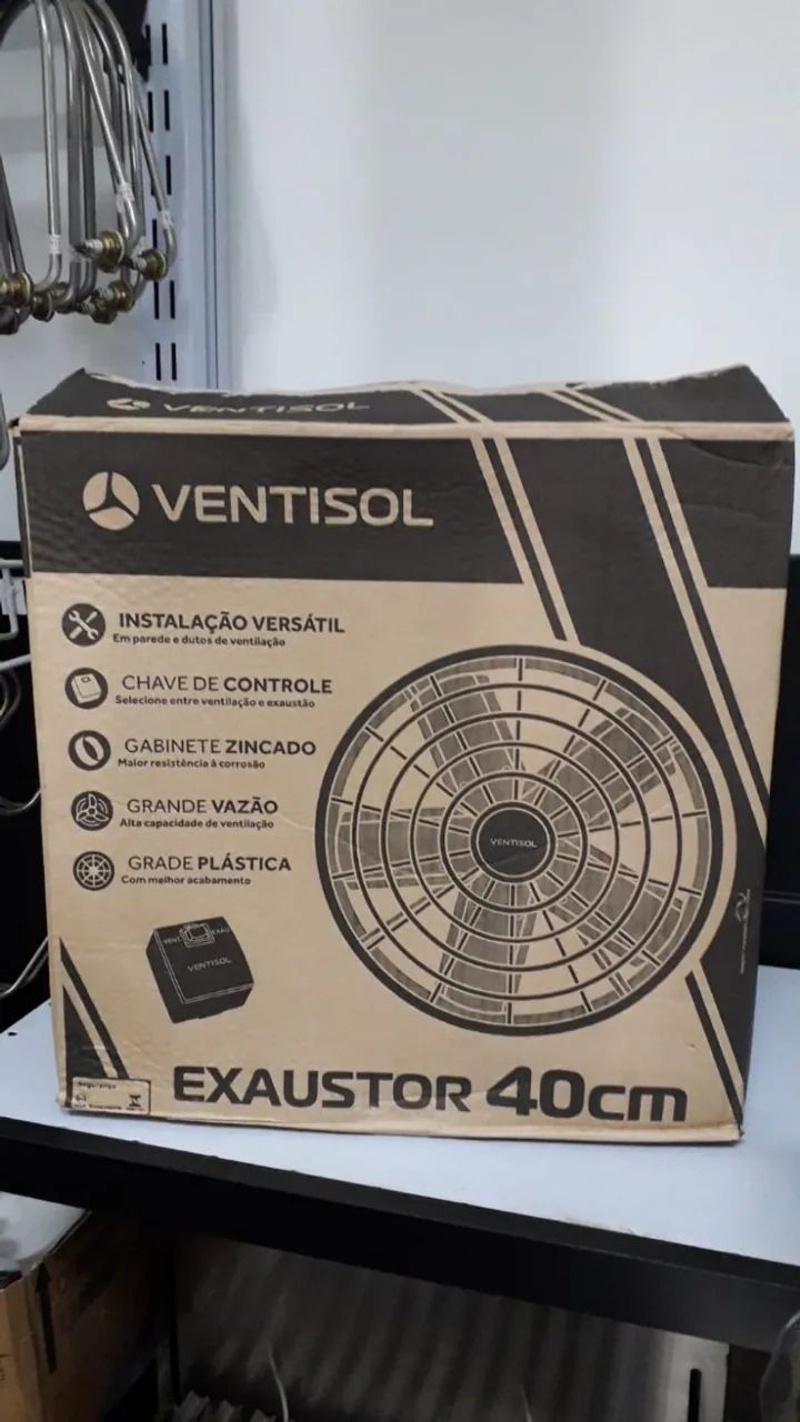 Exaustor Axial 40cm - Ventisol - Sadi 