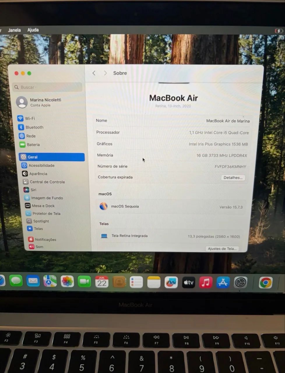 MacBook Air 2020 silver  - Foto 3