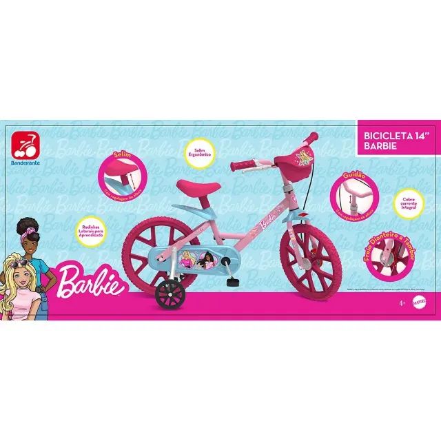 Bicicleta Barbie 14` - Foto 2