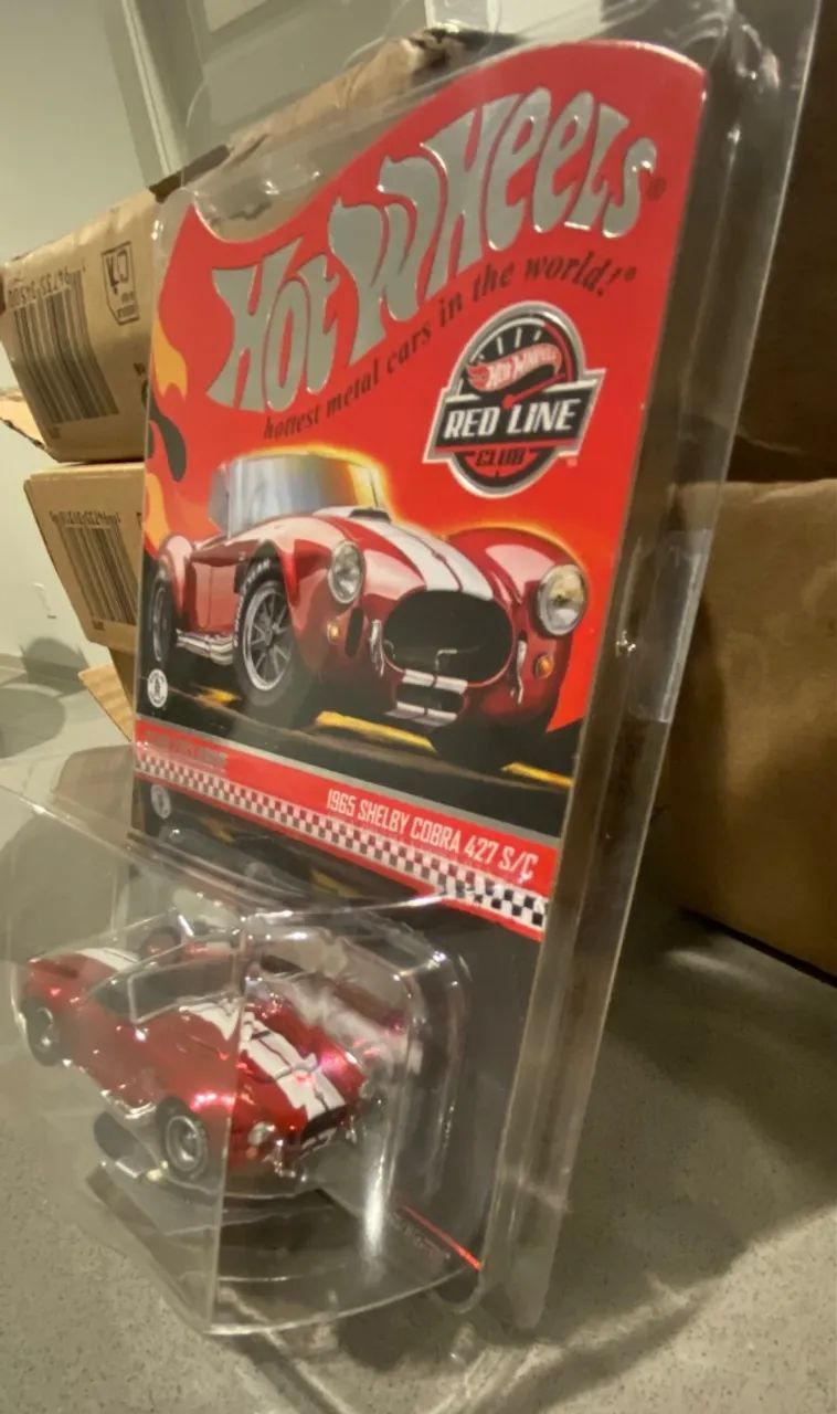 Hot Wheels RLC Shelby Cobra 427 S/C 1965 Red Line Club 2026