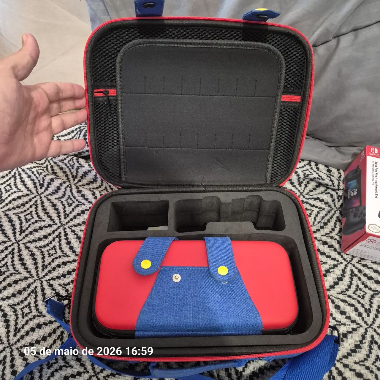 Bolsa case Nintendo switch oled Mario Bros - Foto 3
