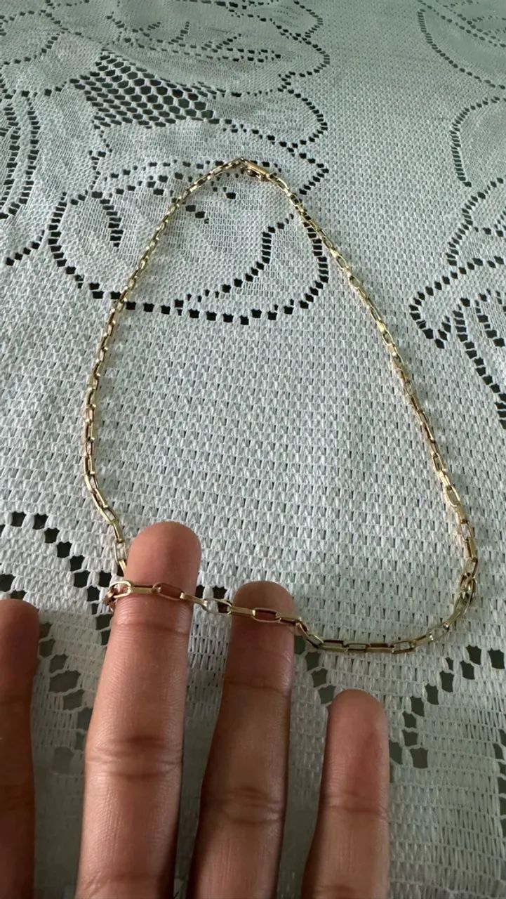 Cordão de ouro Cartier 18k - Foto 2