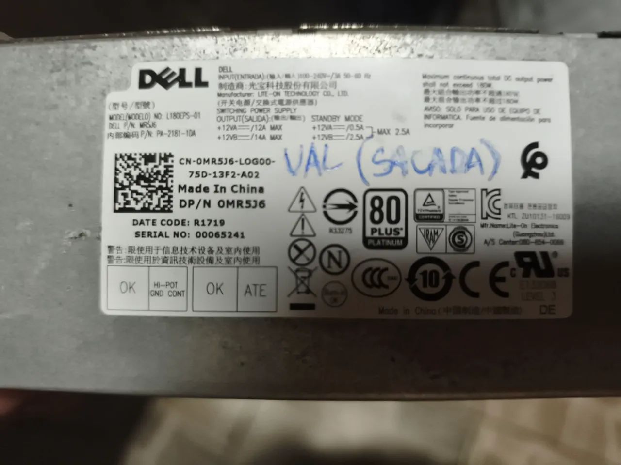 Fonte para desktop da Dell optiplex 7050 - Foto 5