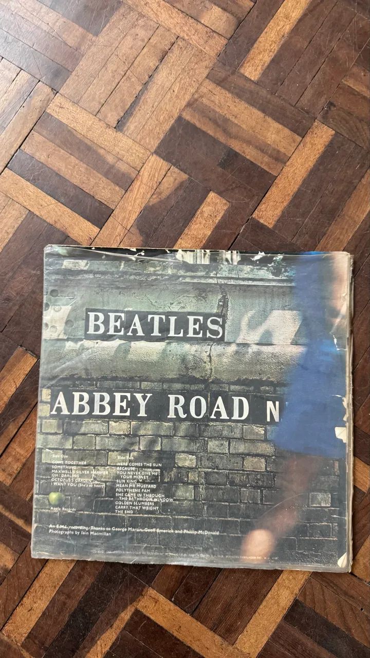 Capa do vinil Beattles Abbey Road - Foto 2