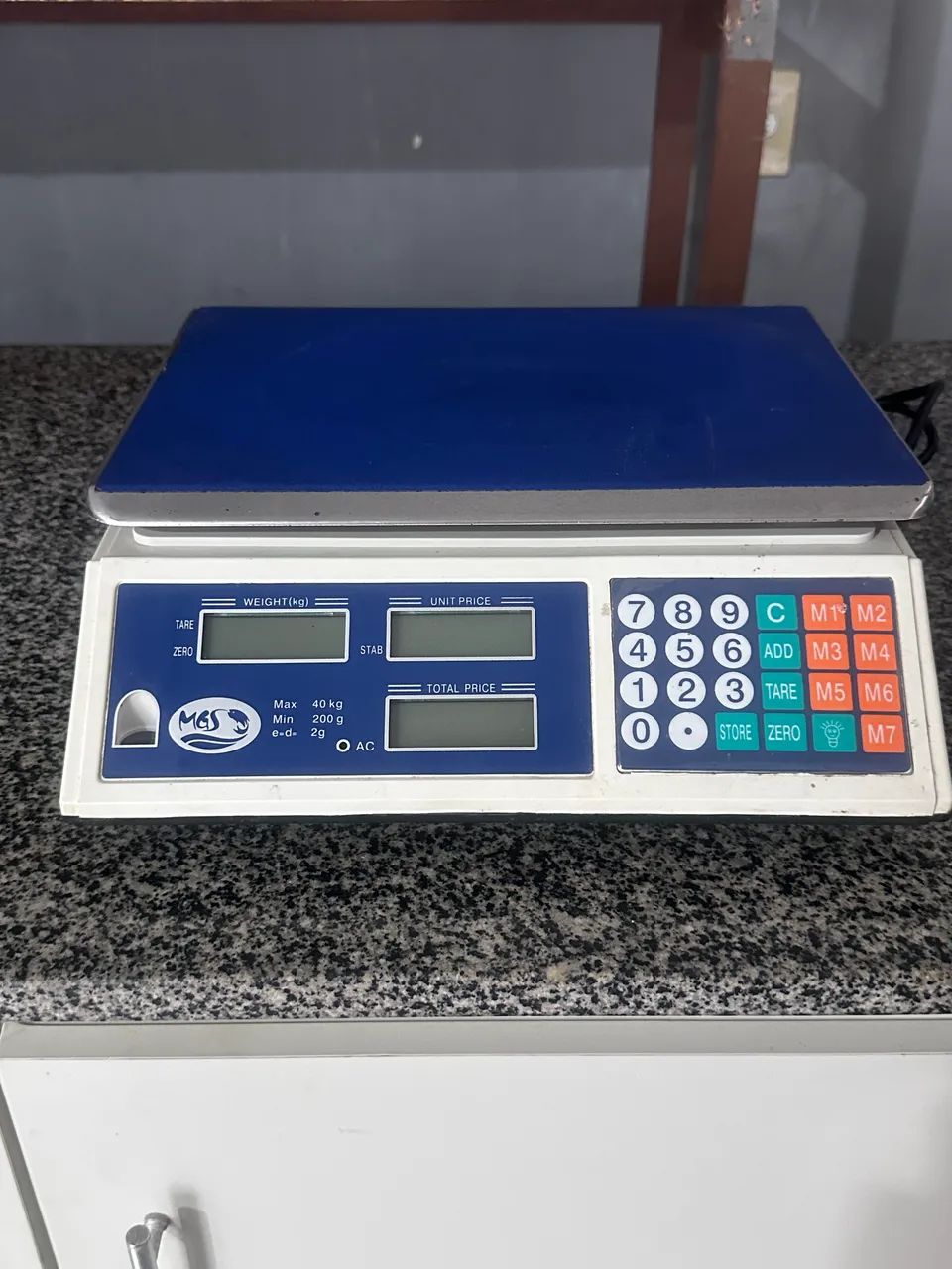 Balança eletrônica, pesa até 40kg - Foto 2