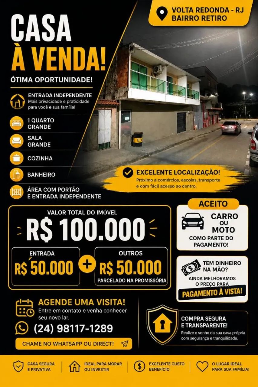Vendo casa beira rio , proximo projeto vida