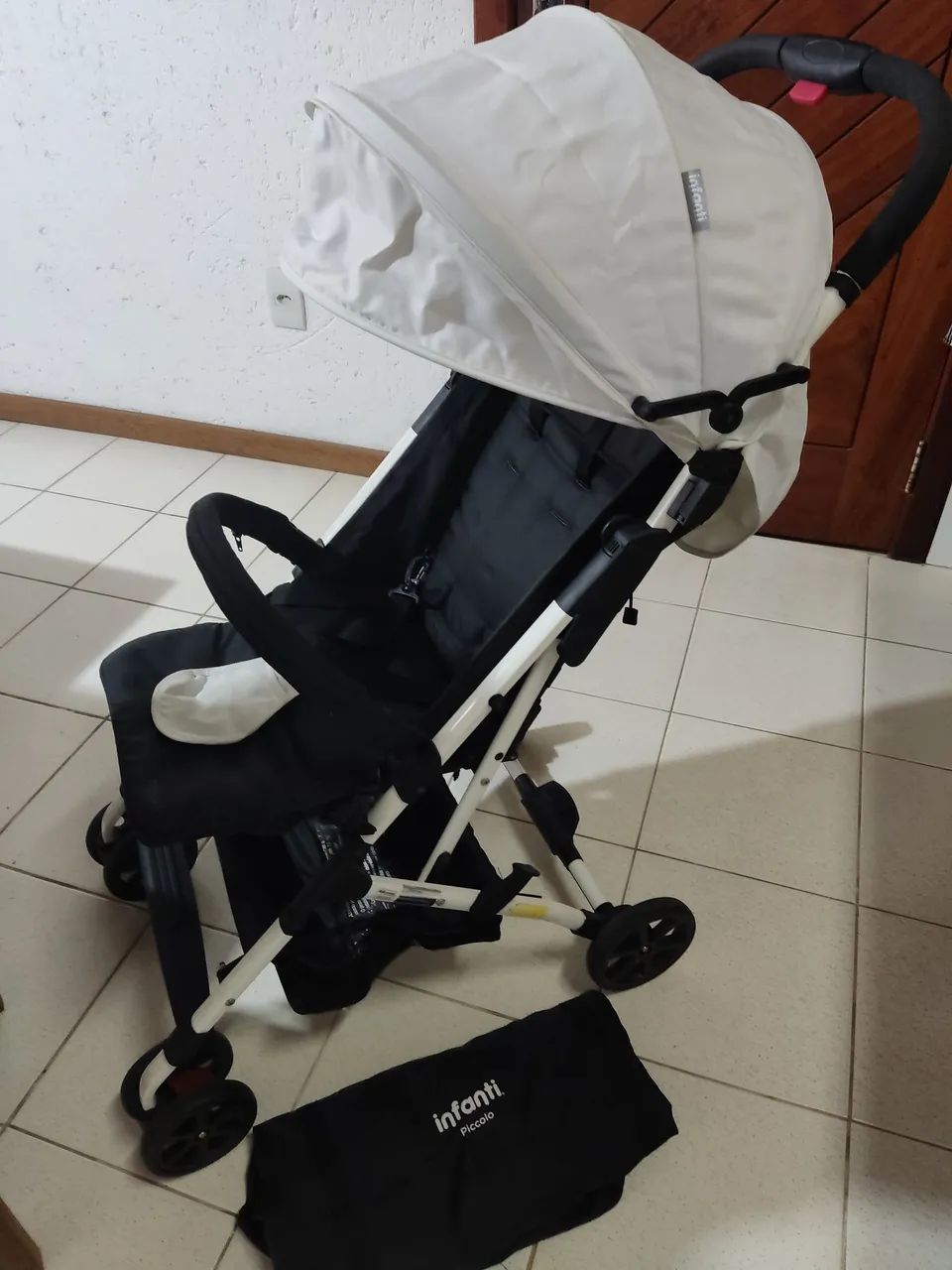 Cadeirinha para carro (Sefety) e carrinho de bebê (Picollo).. - Foto 3