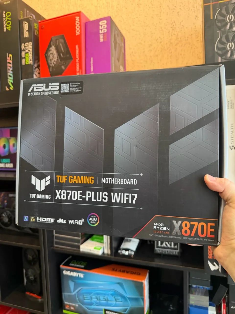 PLACA MAE ASUS X870E-PLUS TUF GAMING WIFI