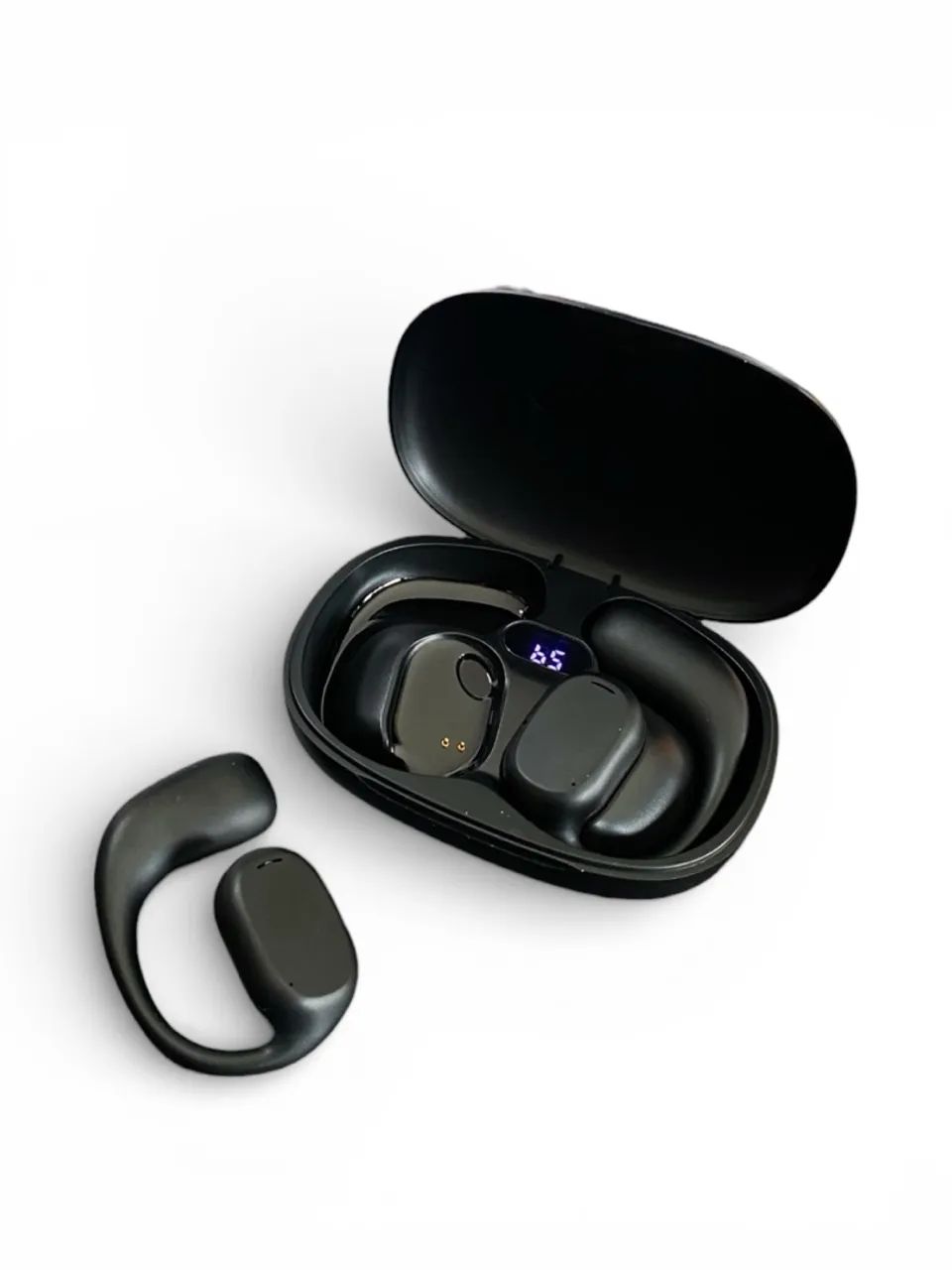 FONE DE OUVIDO BLUETOOTH GOLD FN-BT8 - Foto 3