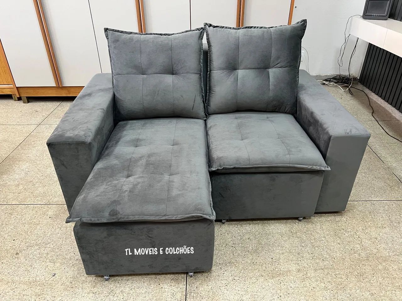 Sof á Retrátil 1,60 de largura  - Foto 2
