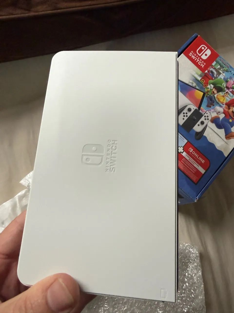 Dock  original  Nintendo Switch OLED ( aceita trocas ) - Foto 5
