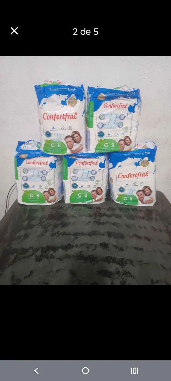 Vendo 10 Fraldas Geriátrica TAM G  - Foto 4